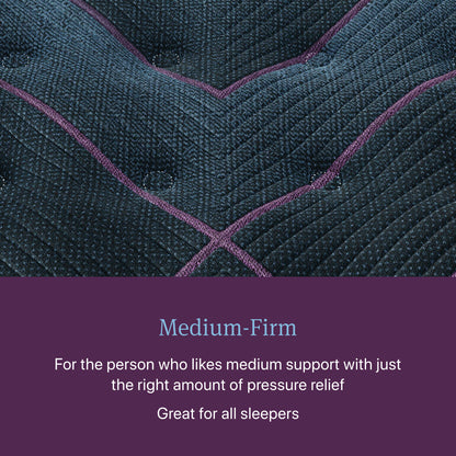 Closeup image of the Medium Firm World Class mattress